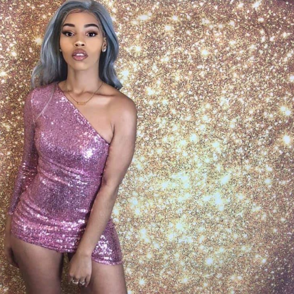 Rose sequins dress - Picture 3 of 4
